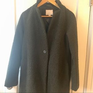 a new day - Long Olive Green Jacket